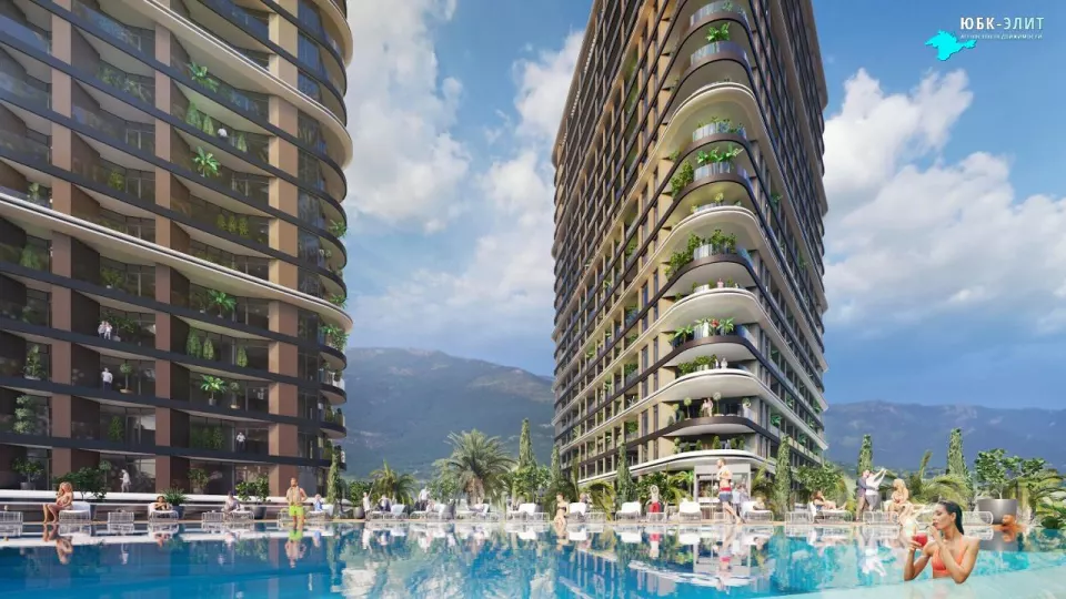 Квартира в элитном жилом комплексе Новая Ливадия